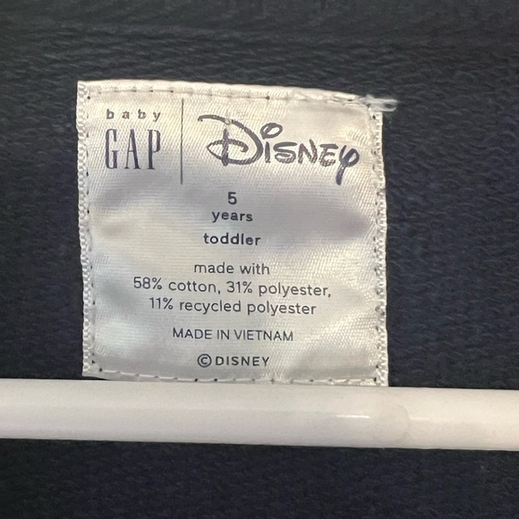 GAP x DISNEY Mickey Mouse & Friends Girl’s Pullover Sweatshirt- Size 5Y - Picture 3 of 4